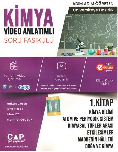 ÇAP KİMYA FASİKÜL SET 1.KİTAP